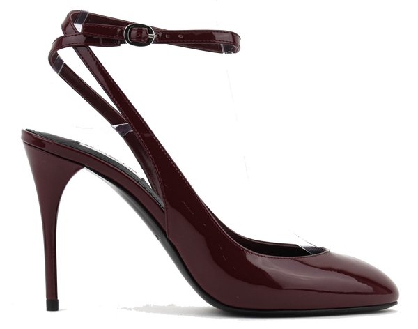 paul warmer ALAIA SLINGBACK PUMP 90 ROUGE GRENAT