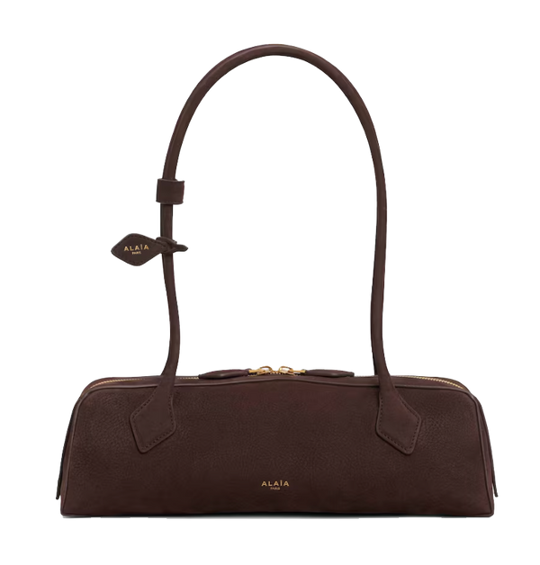 paul warmer ALAIA TECKEL MEDIUM BRUN NABUK