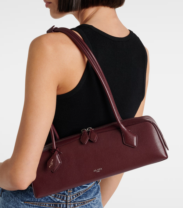 Paul Warmer ALAIA TECKEL MEDIUM ROUGE GRENAT