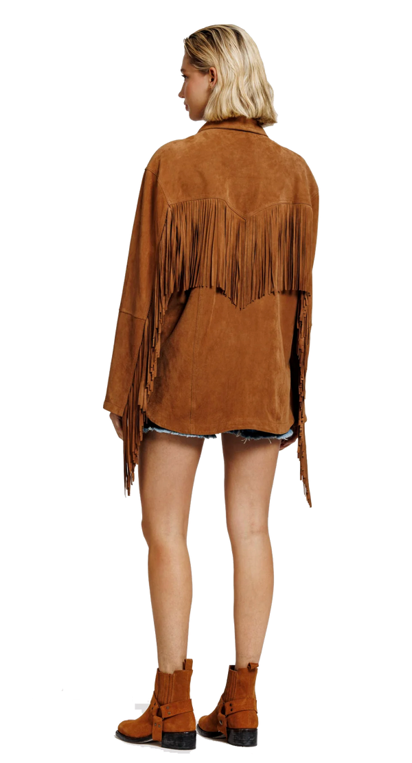 Paul Warmer ALTER EGO GINNIE FRANGES TAN