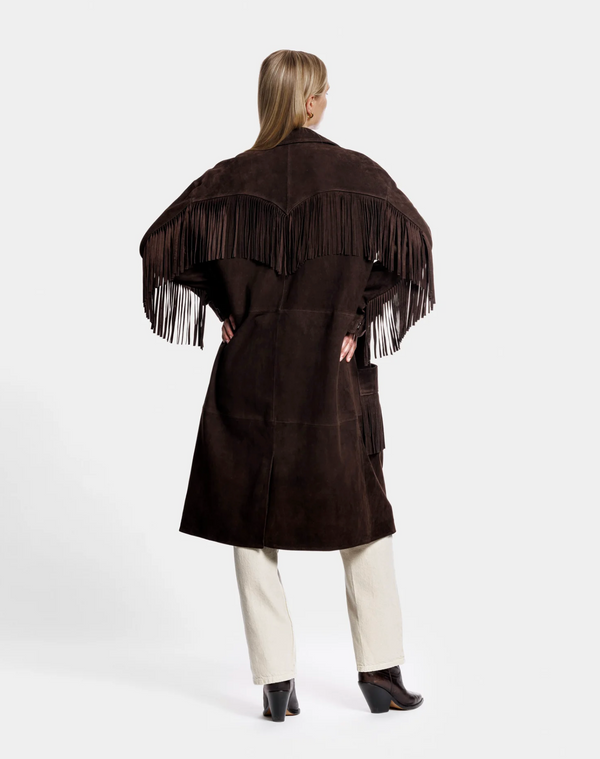 Paul Warmer ALTER EGO LINDA DARK BROWN SUEDE