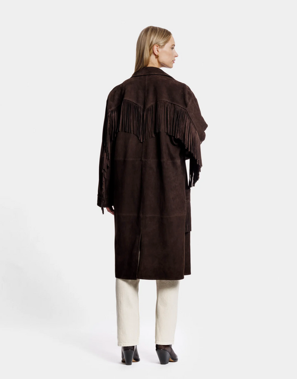 Paul Warmer ALTER EGO LINDA DARK BROWN SUEDE