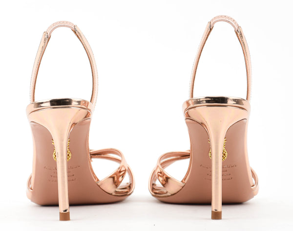 Paul Warmer AQUAZZURA TATI SANDAL 85 ROSE