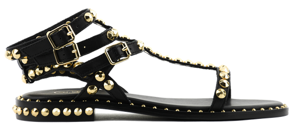 paul warmer ASH SOFT SANDAL BRAZIL BLACK