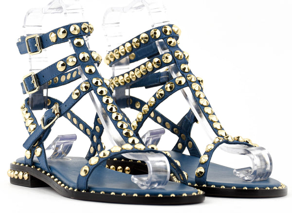 Paul Warmer ASH SOFT SANDAL BRAZIL BLUE ASHES