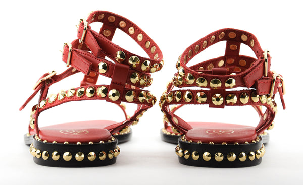 Paul Warmer ASH SOFT SANDAL BRAZIL RED