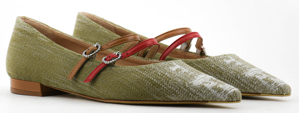 Paul Warmer PAUL WARMER ASTRO JEANS BALLERINA VINTAGE KAKI