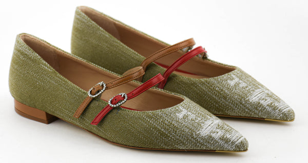 Paul Warmer PAUL WARMER ASTRO JEANS BALLERINA VINTAGE KAKI