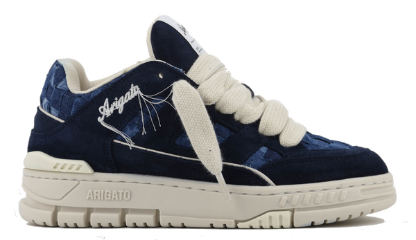 paul warmer AXEL ARIGATO AREA LO DARK BLUE WOVEN