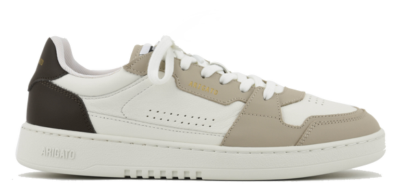 paul warmer AXEL ARIGATO DICE LOW WHITE DARK BROWN