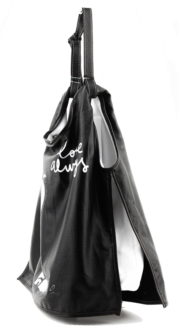 Paul Warmer BIANCA ILARDI SNOOPY BLACK LOVE ALWAYS