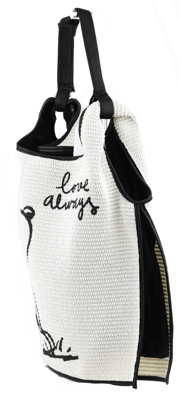 Paul Warmer BIANCA ILARDI SNOOPY WHITE LOVE ALWAYS