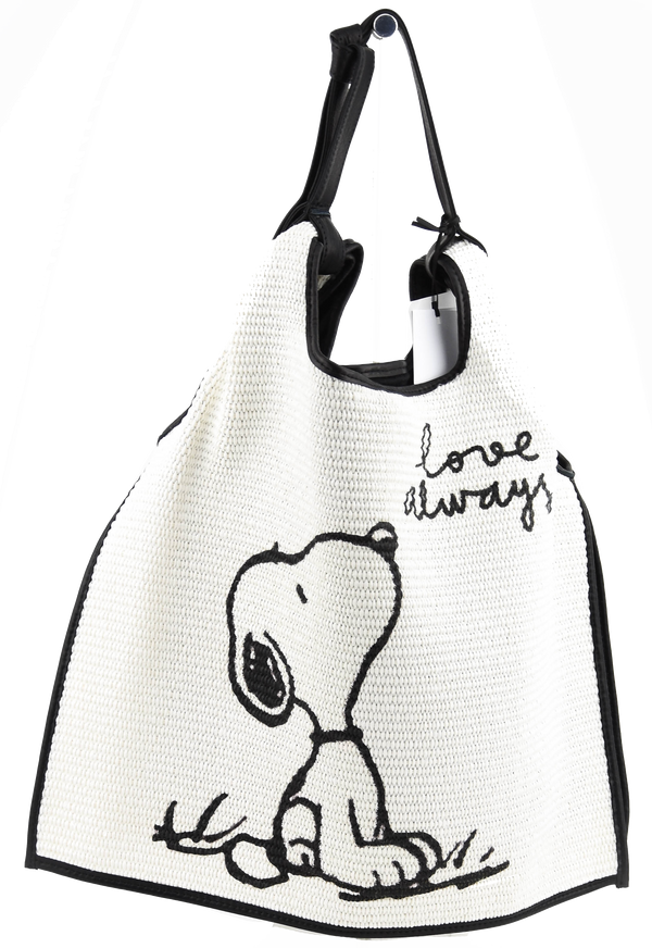 paul warmer BIANCA ILARDI SNOOPY WHITE LOVE ALWAYS