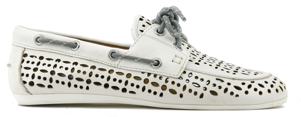 paul warmer BIBI LOU TANA LOAFER WHITE
