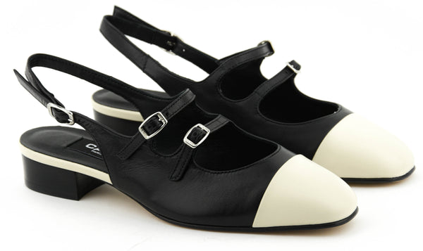 Paul Warmer CAREL ABRICOT FLAT BLACK BEIGE