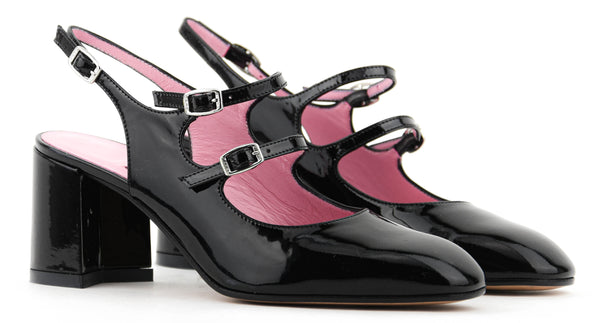 Paul Warmer CAREL BANANA VERNIS NOIR