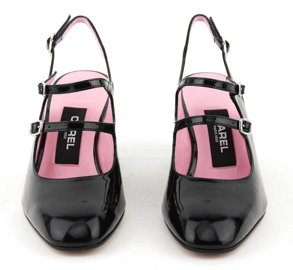 Paul Warmer CAREL BANANA VERNIS NOIR