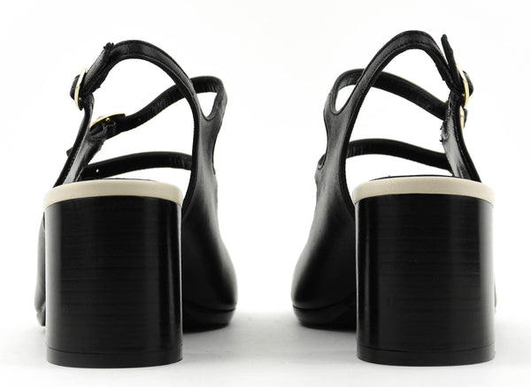 Paul Warmer CAREL PAPAYA PUMP BLACK BEIGE