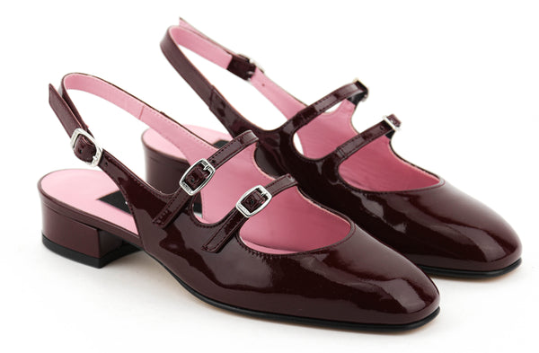 Paul Warmer CAREL PECHE VERNIS BORDO