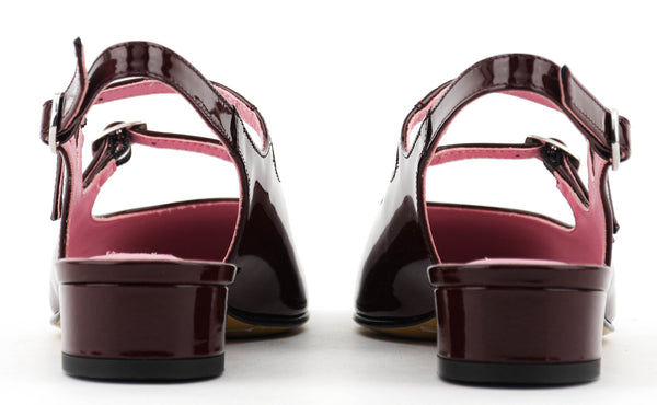 Paul Warmer CAREL PECHE VERNIS BORDO