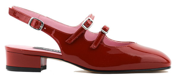 paul warmer CAREL PECHE VERNIS ROUGE