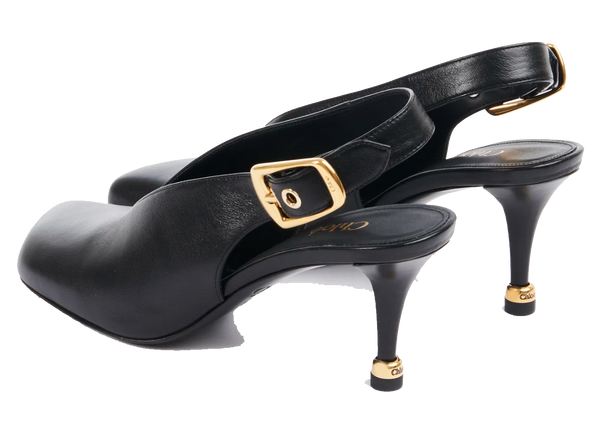 Paul Warmer CHLOE ANDREA SLINGBACK PUMP BLACK