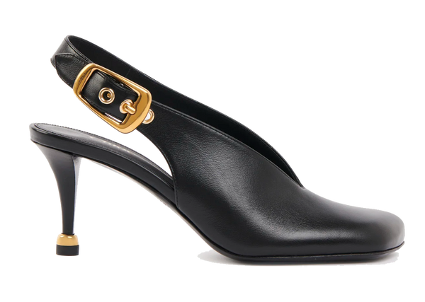 paul warmer CHLOE ANDREA SLINGBACK PUMP BLACK