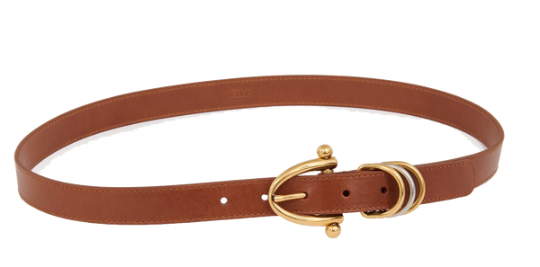 paul warmer CHLOE BRACELET BELT CLAY BROWN