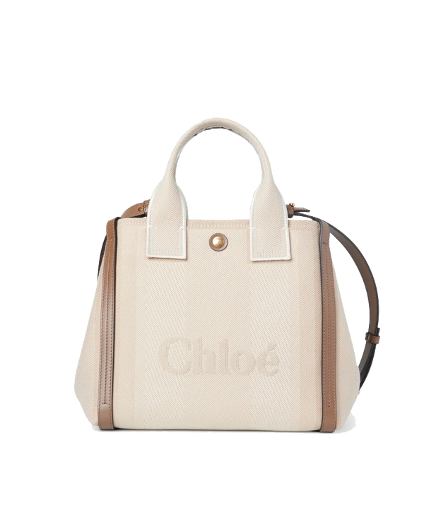 paul warmer CHLOE CARRY TOTE BAG BEIGE SMALL