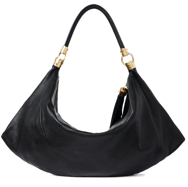 Paul Warmer CHLOE FOULARD BLACK HOBO