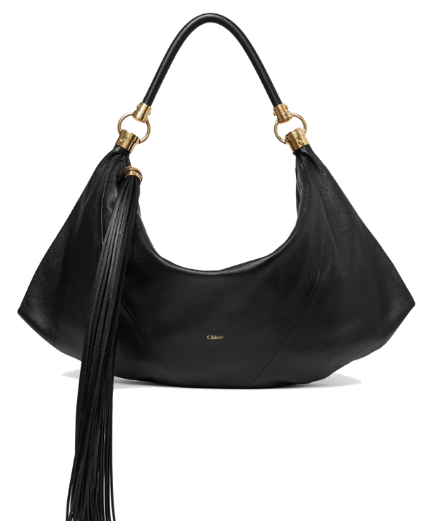 paul warmer CHLOE FOULARD BLACK HOBO