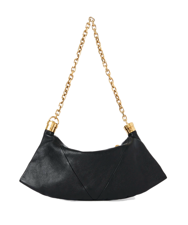 Paul Warmer CHLOE FOULARD SHOULDER BAG BLACK SMALL