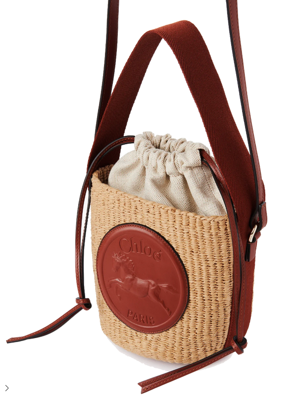 Paul Warmer CHLOE HORSE MEDAL BASKET SMALL