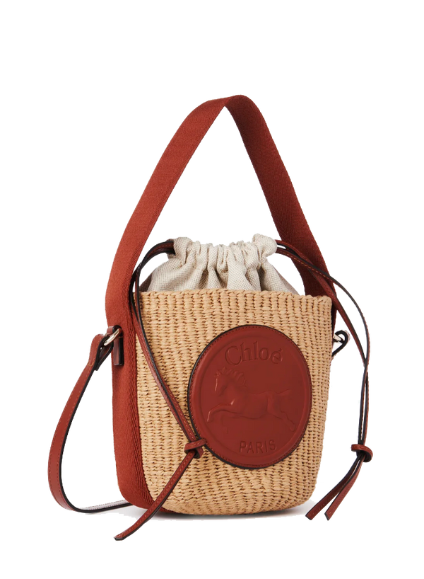 paul warmer CHLOE HORSE MEDAL BASKET SMALL