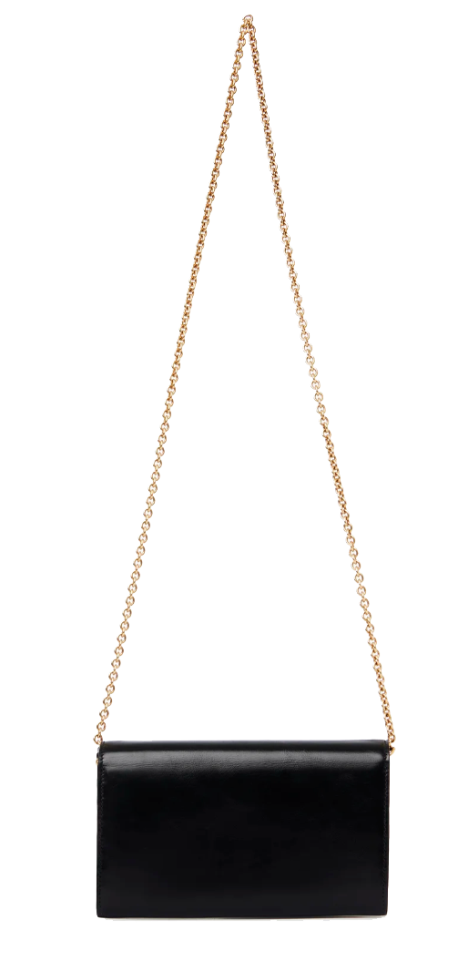 Paul Warmer CHLOE ICONIC FLAP WALLET BLACK