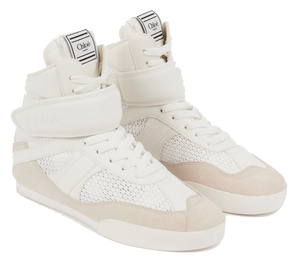Paul Warmer CHLOE KICK SNEAKER HIGH CLOUDY CREAM