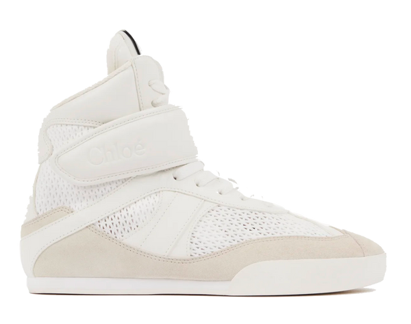 paul warmer CHLOE KICK SNEAKER HIGH CLOUDY CREAM