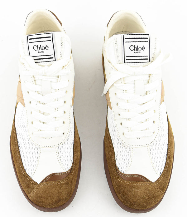 Paul Warmer CHLOE KICK SNEAKER LOW NATURAL BROWN