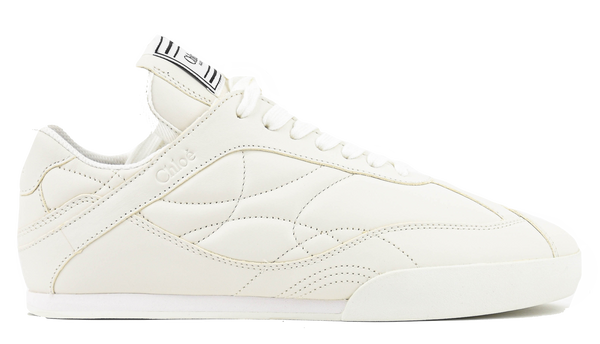 paul warmer CHLOE KICK SNEAKER LOW WHITE
