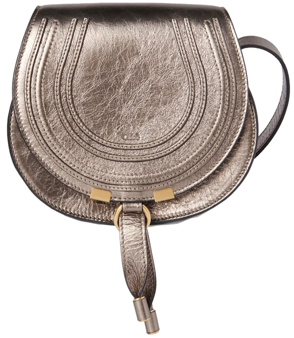 paul warmer CHLOE MARCIE SMALL SHINY GREY