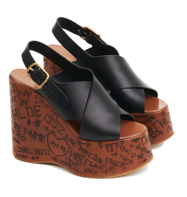 Paul Warmer CHLOE MAXIME SANDALS BLACK