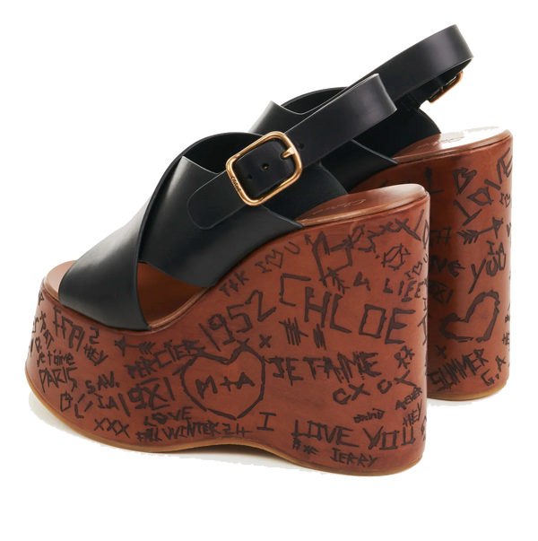 Paul Warmer CHLOE MAXIME SANDALS BLACK