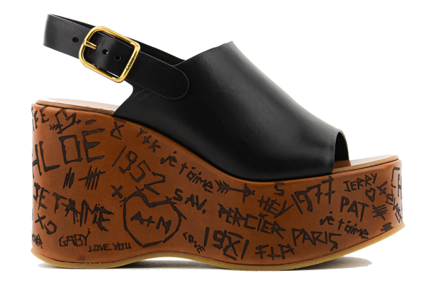paul warmer CHLOE MAXIME WEDGE SANDAL