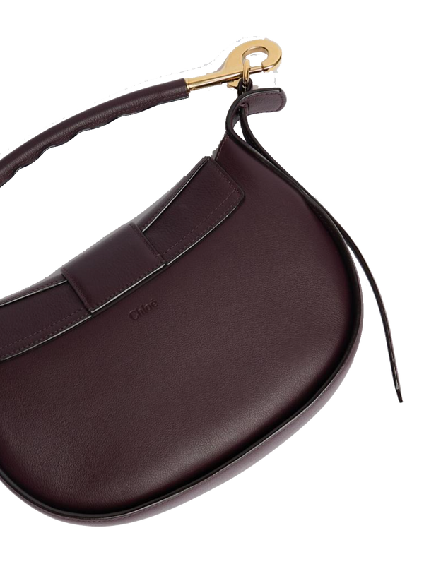 Paul Warmer CHLOE RIDE SMALL CROSSBODY AUBURN RED