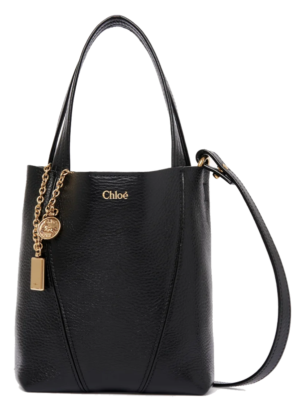 paul warmer CHLOE SPIN BAG SMALL BLACK