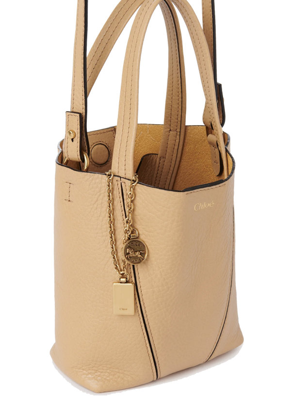 Paul Warmer CHLOE SPIN BAG SMALL MILKY BROWN