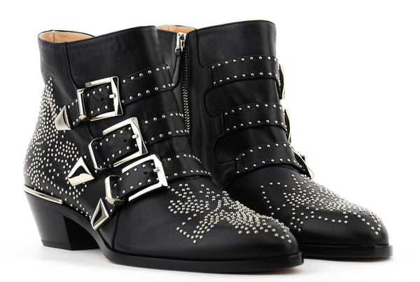 Paul Warmer CHLOE SUSANNA BOOT BLACK SILVER