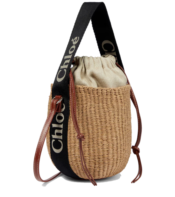 paul warmer CHLOE WOODY BASKET BLACK SMALL