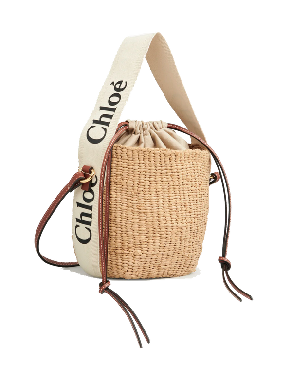 paul warmer CHLOE WOODY BASKET WHITE SMALL