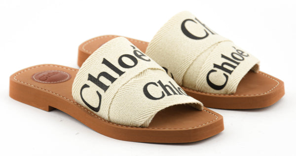 Paul Warmer CHLOE WOODY SLIDE WHITE